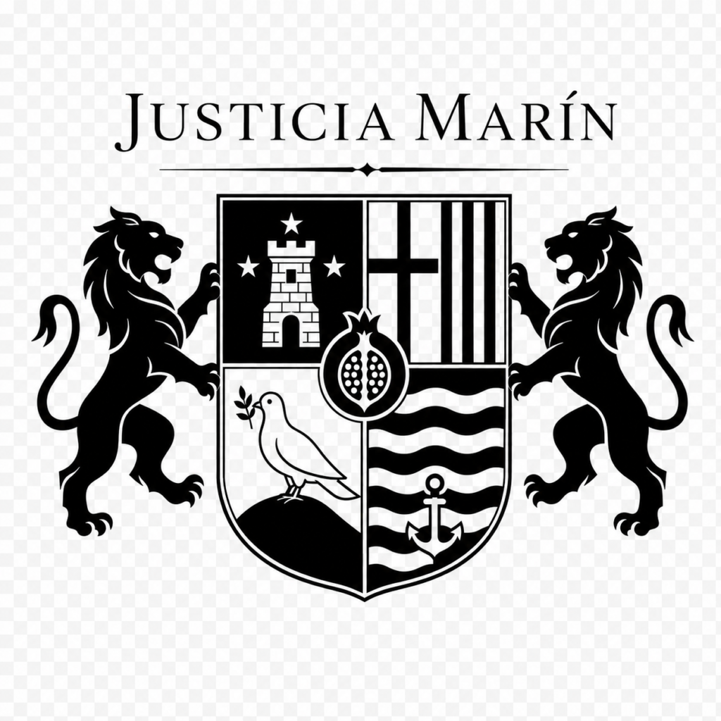 Logotipo de Justicia Marin